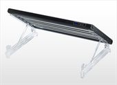 Светильники LED  CLL-421F, пресный, 89,4х36,4х4,53см, Т8 LED 21Втх4, встроенный таймер, сверхтонкий 