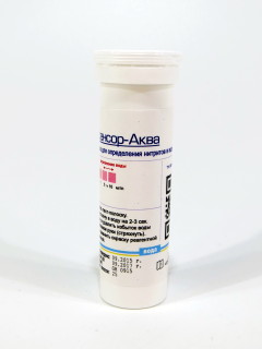 Тест-полоски "Биосенсор-Аква-Нитрит" (25шт в упаковке)