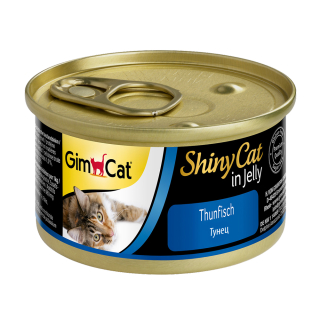 Gimpet Консервы Shiny Cat с тунцом д/кошек, 70г (413280)