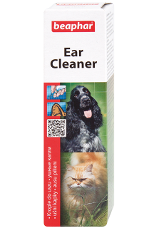 Беафар Лосьон «Ear-Cleaner» для ушей д/кошек и собак, 50мл (12560)