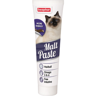 Беафар Паста «Malt Pastе» для выведения шерсти из желудка д/кошек, 25г (14000)