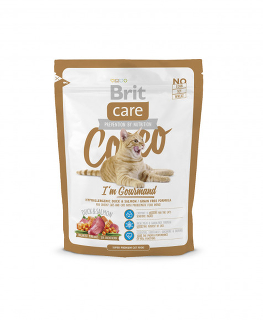 Брит 400г Care Cat Cocco Gourmand беззерновой, для кошек-гурманов 132629