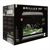 Аквариум  BRILLUX  BIO  фигурный  60  (60 л) (T5 1x24Вт Sunny) 60 х 30 х 40 см