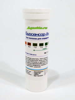 Тест-полоски "Биосенсор-Аква-pH" (100 шт в упаковке)