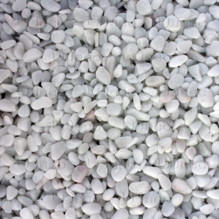 UDeco Canyon White - Натуральный грунт для аквариумов "Белый гравий", 3-5 мм, 6 л