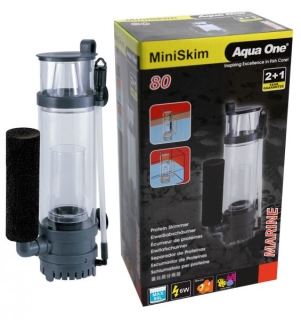 Aqua One MiniSkim - Флотатор для аквариумов до 80 л (60 л/ч, 6 Вт)
