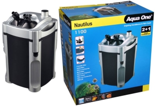 Aqua One Nautilus 1100 - Внешний фильтр для аквариумов до 300 л (1100 л/ч, 22 Вт)