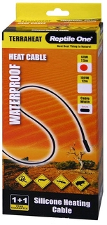 Reptile One Terraheat 100W - Термокабель для террариумов, 100 Вт