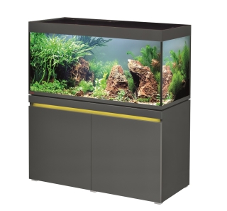 Комплект аквариум с тумбой EHEIM incpiria 430 графит (декоративная LED подсветка тумбы)