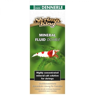 Добавка минералов Dennerle Shrimp King Mineral Fluid Double для аквариумов с пресноводными креветками, 100мл