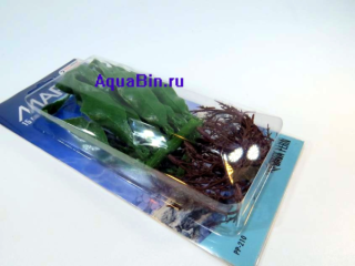 Мох яванский 15см (2шт), растение пластиковое "коврик" Marina®