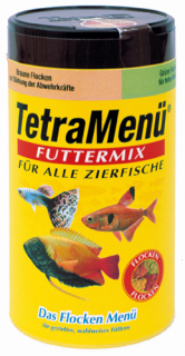 Корм для рыб TetraMenu мелкие хлопья 4вида  100мл