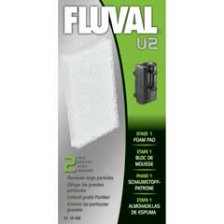 Губка для фильтра  Fluval U2 (2шт) 60х130х15мм