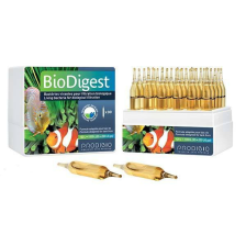 BIO DIGEST, 1 амп.х1000 л, Гипер-концентрированный бактериальный препарат для пресных и морских аквариумов (30 ампул)