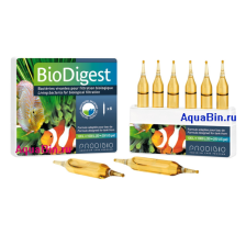 BIO DIGEST гипер-концентрированный бактериальный препарат для пресных и морских аквариумов (6шт)