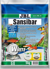 JBL Sansibar WHITE - Декоративный грунт для аквариума, белый, мелкий, 5 кг.