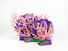 Декор Ветка коралла, розовая  12см