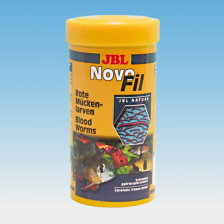 JBL NovoFil - Личинки красного комара, высушенные по технологии вакуумной заморозки, 100 мл. (8 г.)