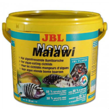 JBL NovoMalawi - Корм в форме хлопьев для растительноядных цихлид из озер Малави и Таньгаика, 5,5 л. (860 г.)