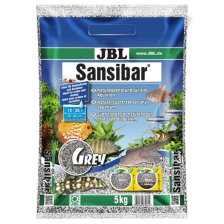 JBL Sansibar GREY - Декоративный мелкий грунт для аквариума, серый, 5 кг.