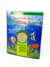 Наполнитель специальной фильтрации Dennerle NitratStop Supra для удаления нитратов из аквариумов с пресной водой, 250 мл.