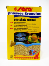 Наполнитель для удаления фосфатов PHOSVEC GRANULAT 500 г