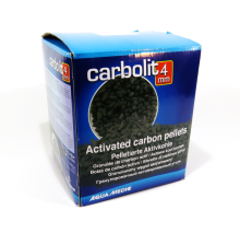 Наполнитель уголь Carbolit 4мм 5л/3кг для морских и пресноводных аквариумов в коробке