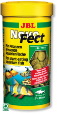 JBL NovoFect - Корм в форме таблеток для растительноядных рыб, 250 мл. (400 шт.)