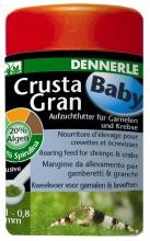 Гранулированный основной корм Dennerle CrustaGran Baby для молоди креветок и мелких раков, 100 мл. В