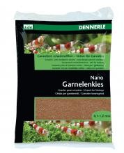 Грунт для мини-аквариумов Dennerle Nano Garnelenkies, цвет "Sumatra brown" (коричневый), фракция 0,7-1,2 мм., 2 кг.
