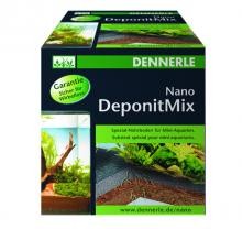 Специальная грунтовая подкормка Dennerle Nano Deponit Mix для мини-аквариумов. Готовая смесь, 1 кг.