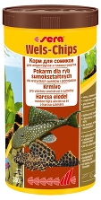 Корм для рыб WELS CHIPS 1000 мл (380г)