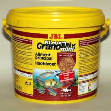 JBL NovoGranoMix mini - Основной корм в форме смеси мини-гранул для маленьких рыб, 5,5 л.