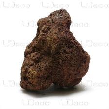 UDeco Brown Lava L - Натуральный камень "Лава коричневая" для оформления аквариумов и террариумов,  