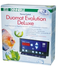 Двойной электронный термостат для регулирования температуры воды и дна аквариума Dennerle DUOMAT Evo