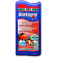 JBL Biotopol R - Препарат для подготовки воды с 6-кратным эффектом для золотых рыбок, 100 мл.
