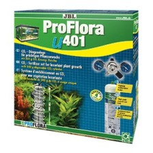 JBL ProFlora u401 - Система СО2 для аквариумов от 50 до 400 литров со сменным баллоном 500 г, редукт
