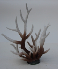 Коралл пластиковый белый с бронзовым 27х24х31см (SH9100LWBR)