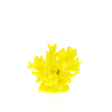 Коралл пластиковый желтый 8x8x6.5см (SH066Y)
