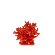Коралл пластиковый красный 8x8x6.5см (SH066R)