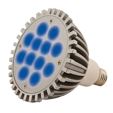 Лампа LED aquasunspot 12 Actinic (синий), цоколь Е 27, 230В/12 Ватт