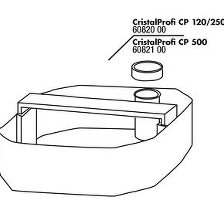 JBL CP 120/250 Korbeinsatz - Корзина для наполнителей для фильтров CristalProfi 120/250