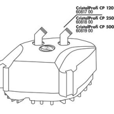 JBL CP 250 Pumpenkopf komplett - Голова фильтра CristalProfi 250 в сборе