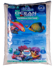 Грунт Carib Sea Ocean Direct Oolite живой оолитовый песок 0,1-0,7мм 18,14кг