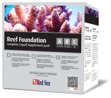 Комплект добавок для роста кораллов  "Reef Foundation ABC" 3х250мл