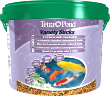 Корм для прудовых рыб Tetra Pond Variety Sticks 1650гр/10л смесь палочки