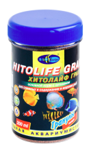 ХИТОЛАЙФ-ГРАН  200мл/110г -корм для стимуляции роста и окраски  рыб (шт.)