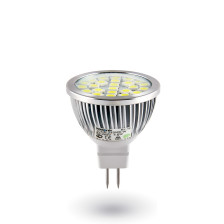 Светодиодная лампа Aluminium MR16 12В 4,6Вт GU5,3 6500K холодная прозрачная ALM-MR16-4,6W-GU5,3-CL/CW