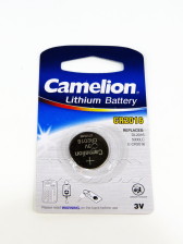 Camelion CR2016 BL-1 (CR2016-BP1, бат-ка литиевая,3V)