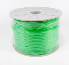 Шланг силиконовый зеленый 100 м. на бобине (KW)